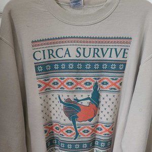 Circa Survive Juturna Sweater Size M